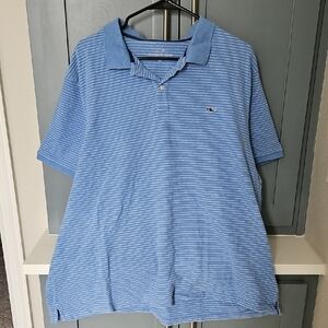 Vineyard Vines Light Blue Striped Shirt